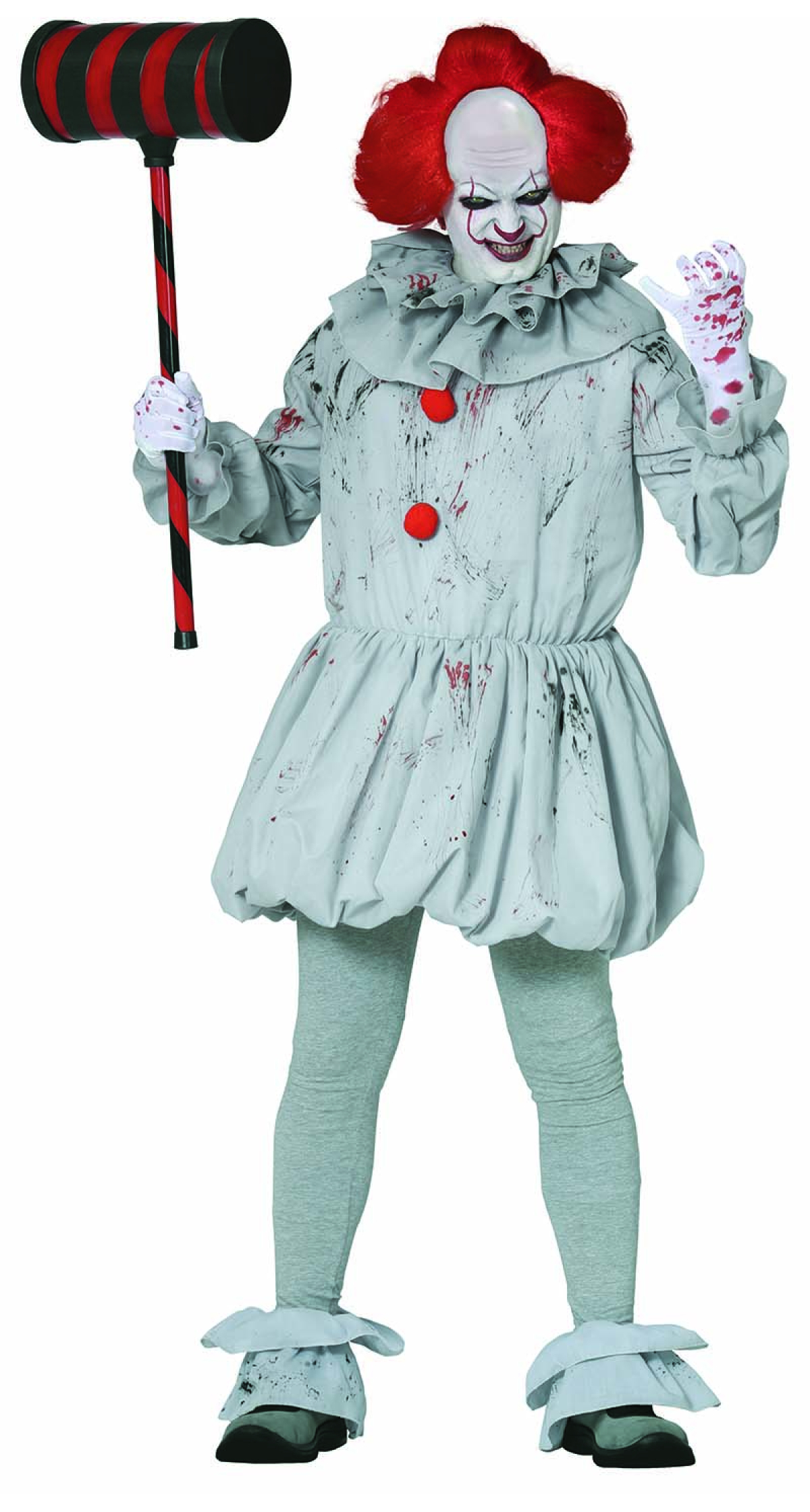 IT Killer Clown - Adult Size XL (54-56)