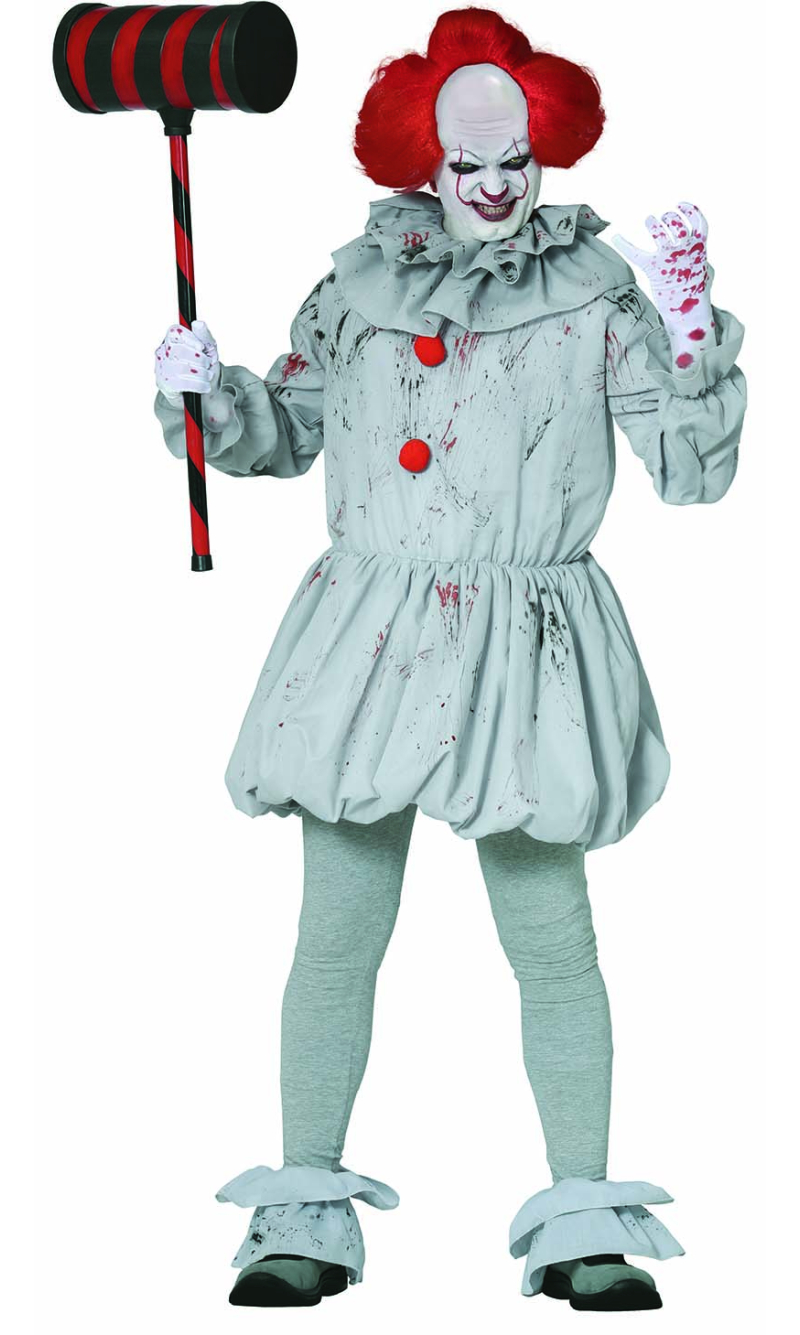 IT Killer Clown - Adult Size XL (54-56)