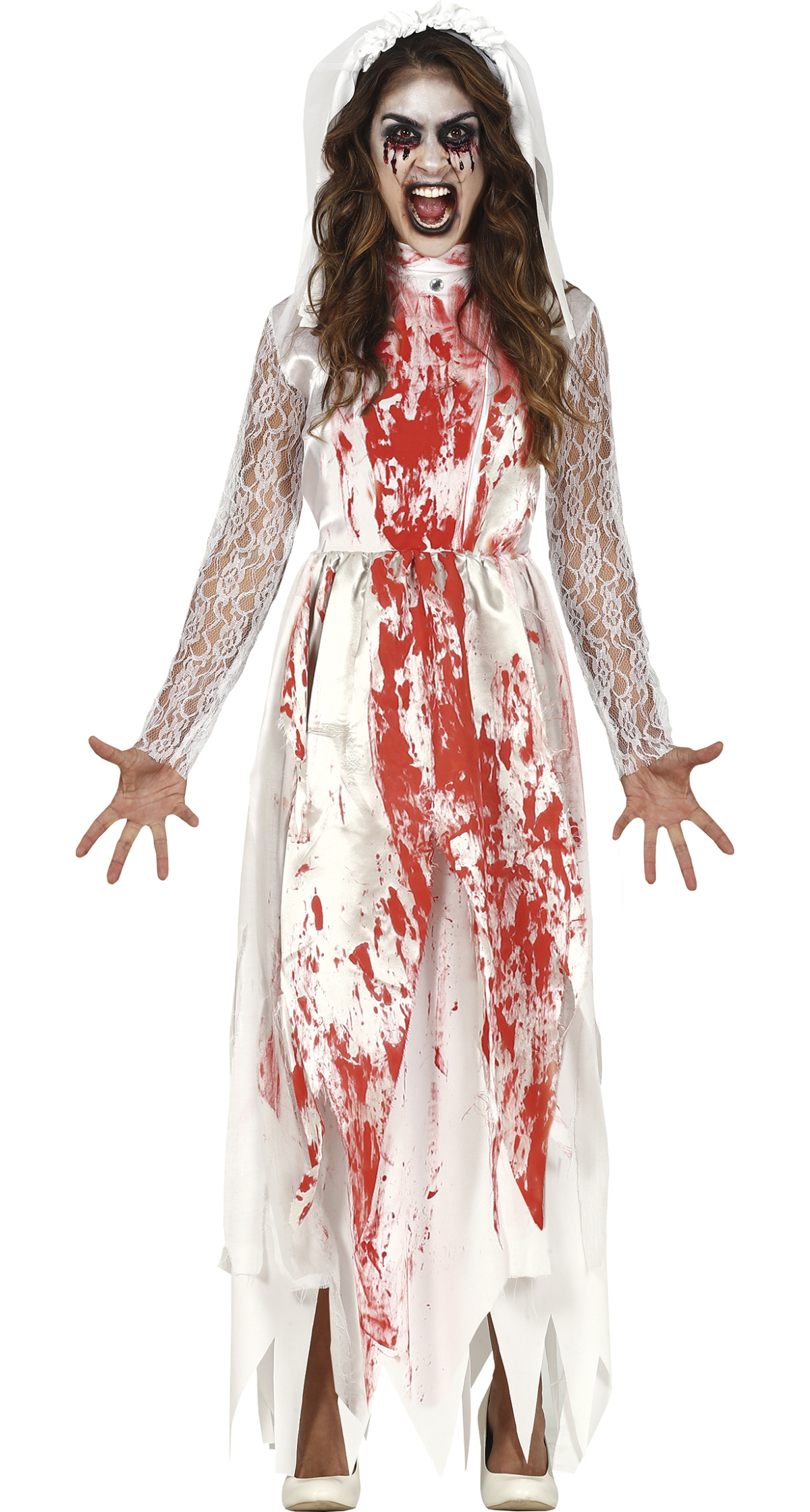 Bloody Bride Woman Costume - Adult Size Extra Large (44-46) - Image 6