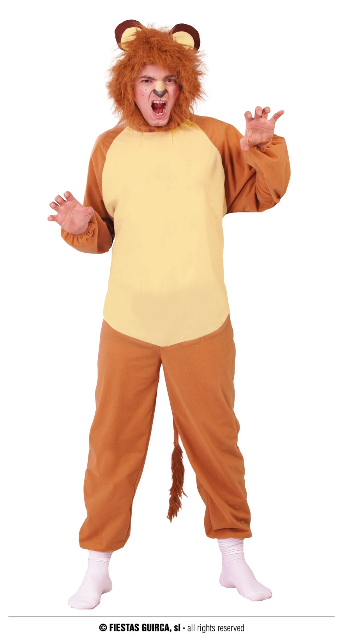 Lion - Adult Size Medium (Onesie) (48-50)