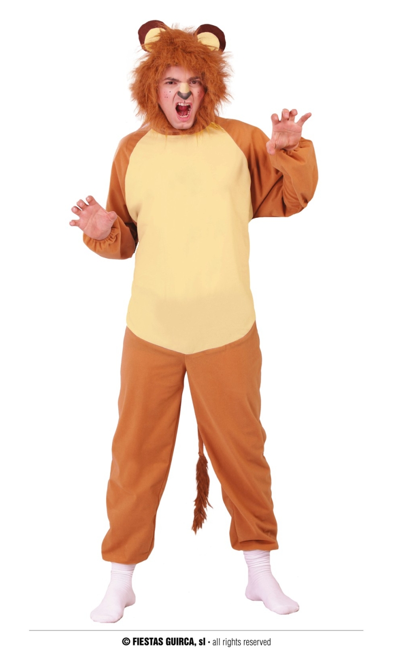 Lion - Adult Size Medium (Onesie) (48-50)