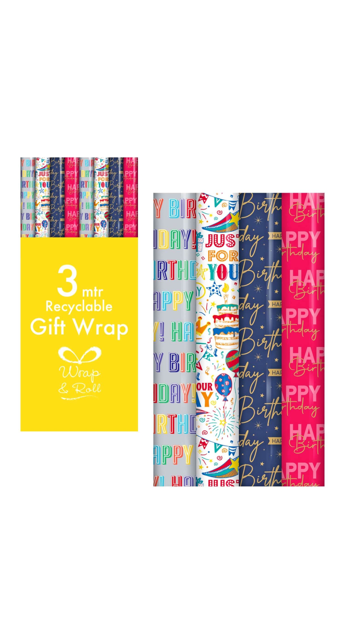 Everyday Wrapping Paper (3M) - Happy Birthday