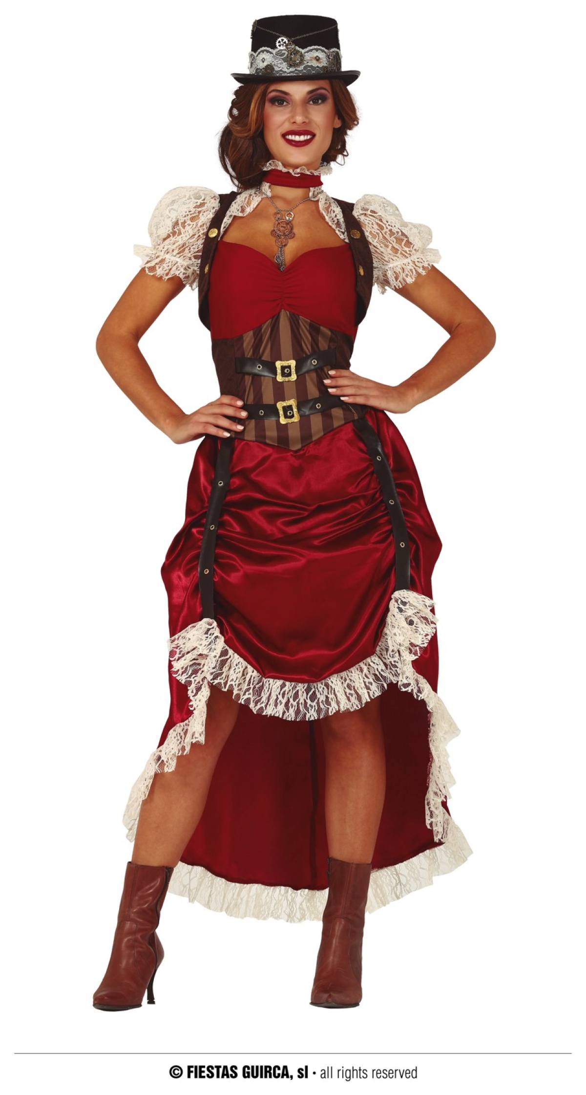 Stylish Steampunk Lady - Adult Size Large (42-44)