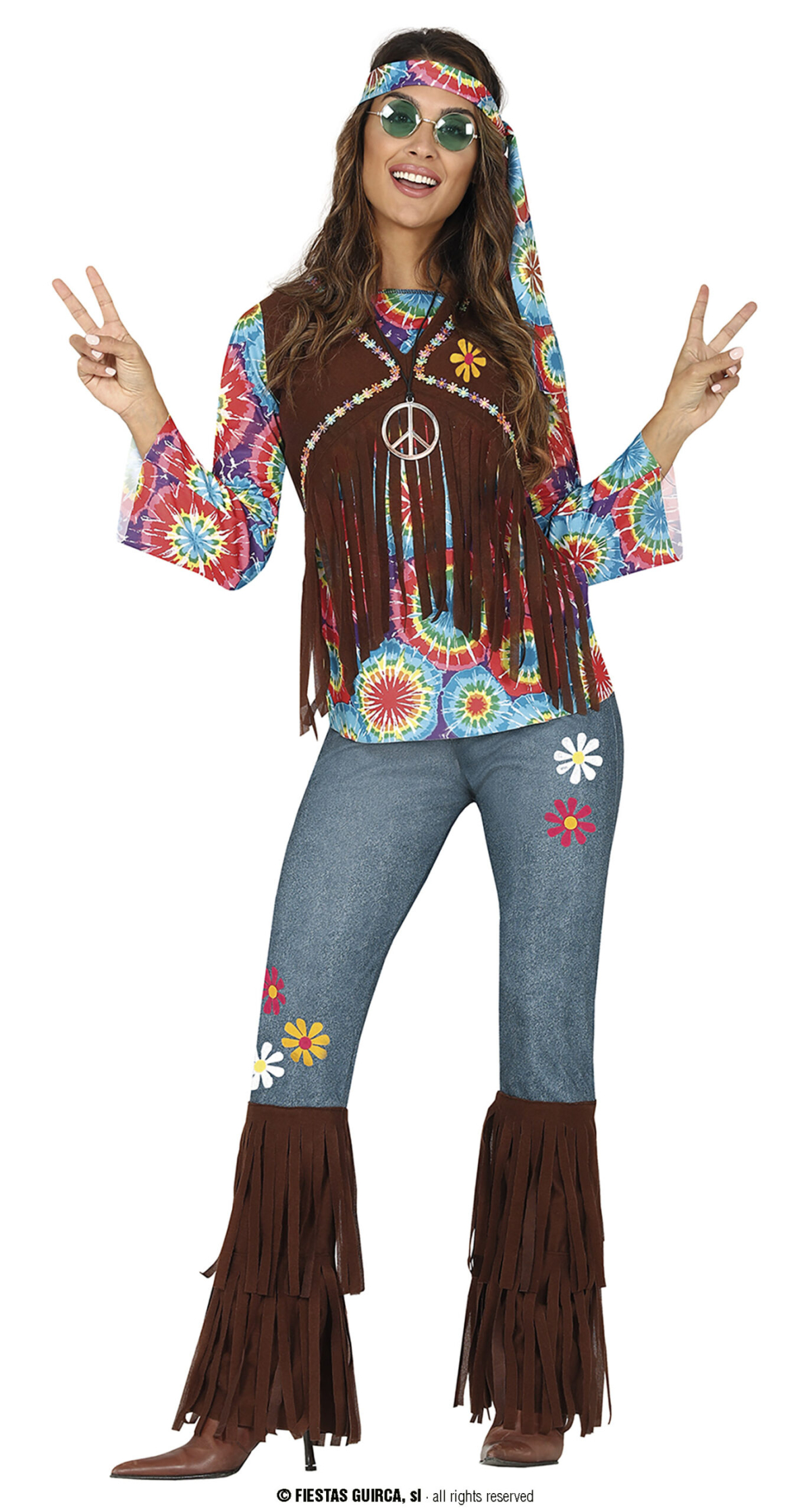 Cool Hippie Lady - Adult Size Small (36-38)