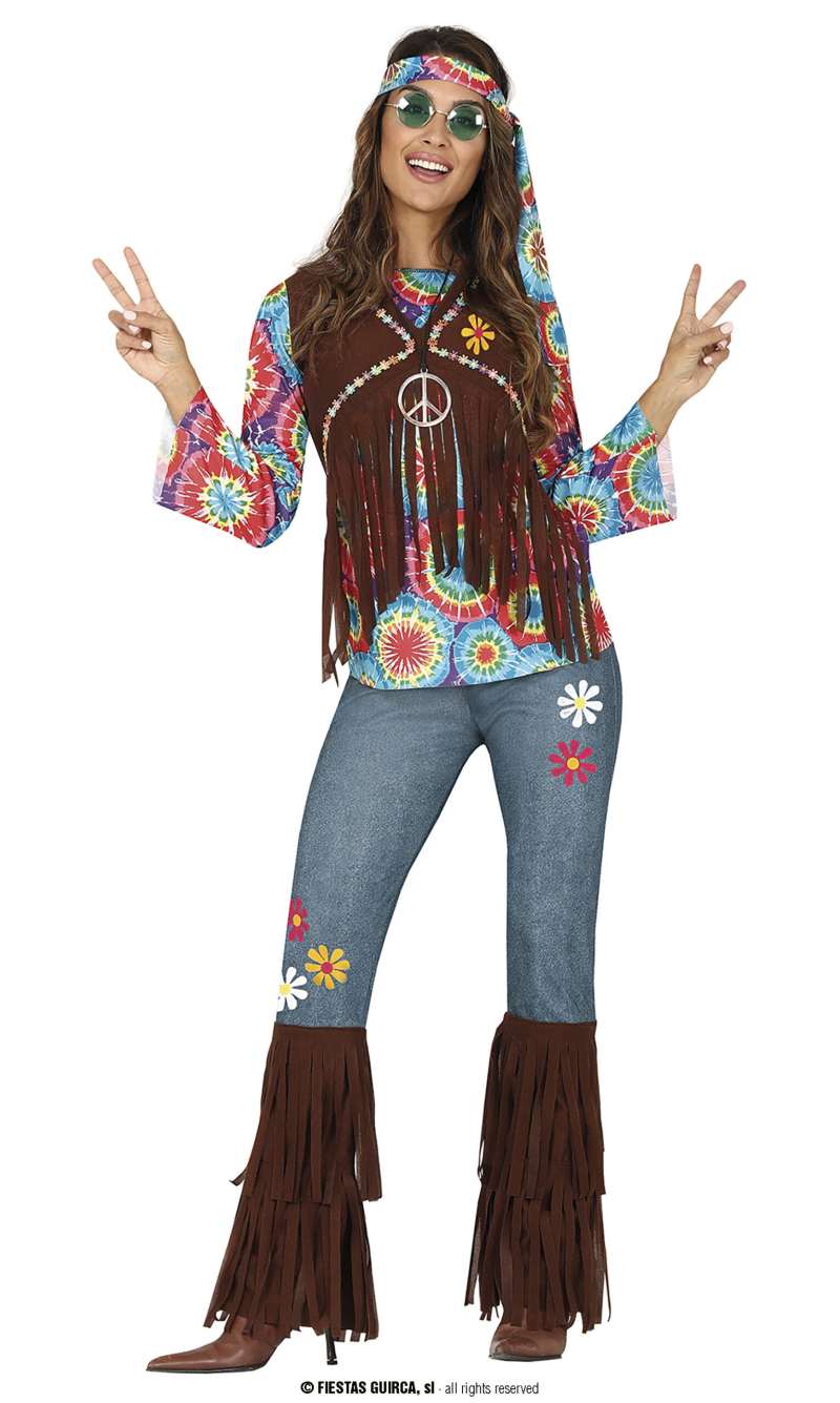 Cool Hippie Lady - Adult Size Small (36-38)