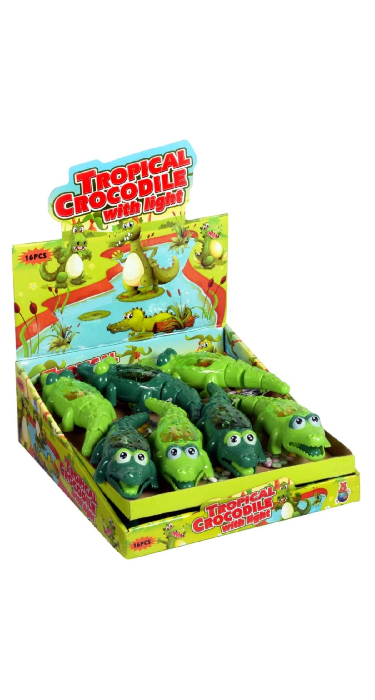 Tropical Crocodile With Light - 5g