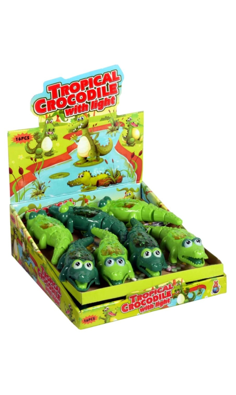 Tropical Crocodile With Light - 5g