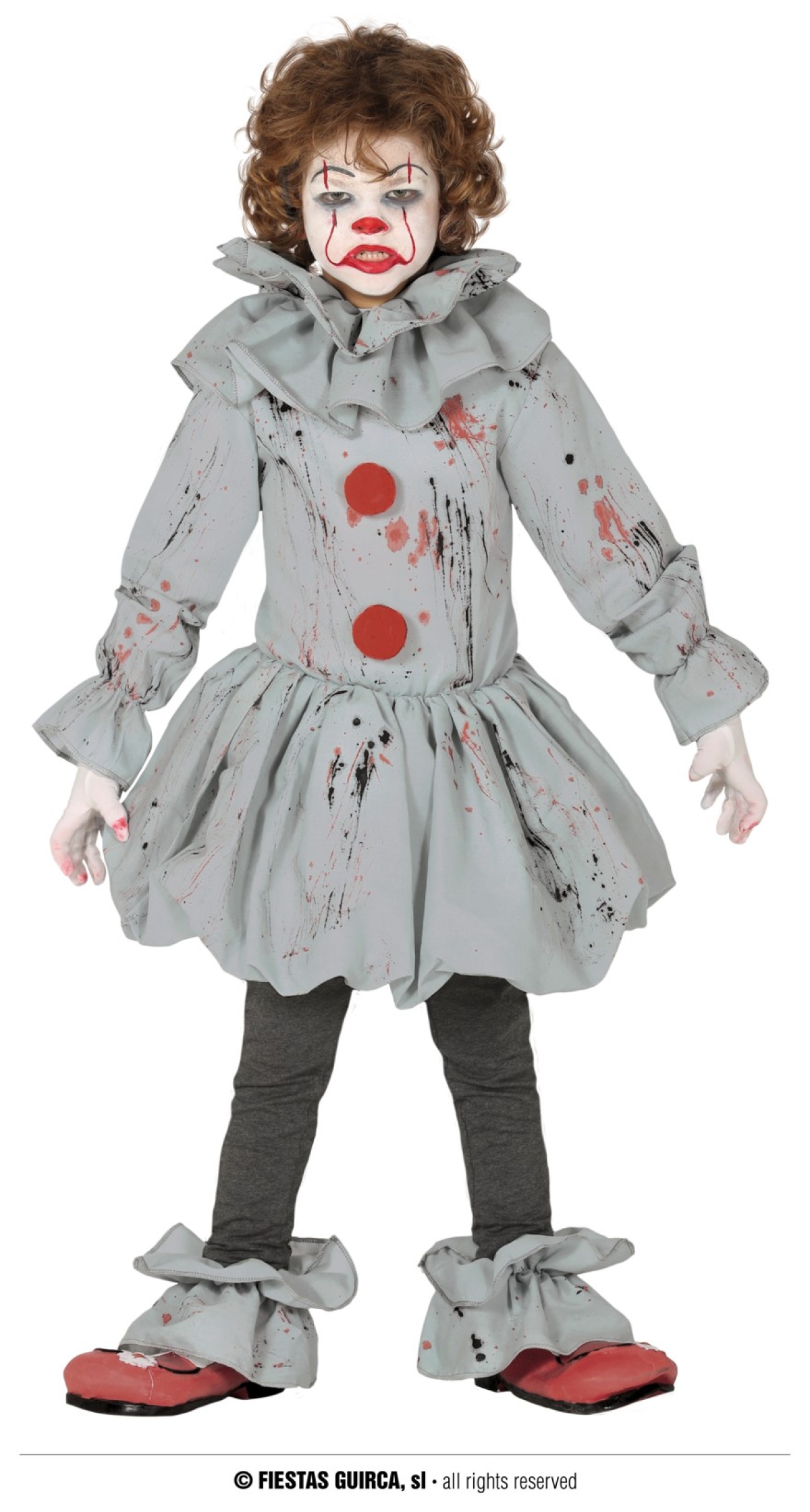 Pennywise IT Costume - Age 10 to 12 Years