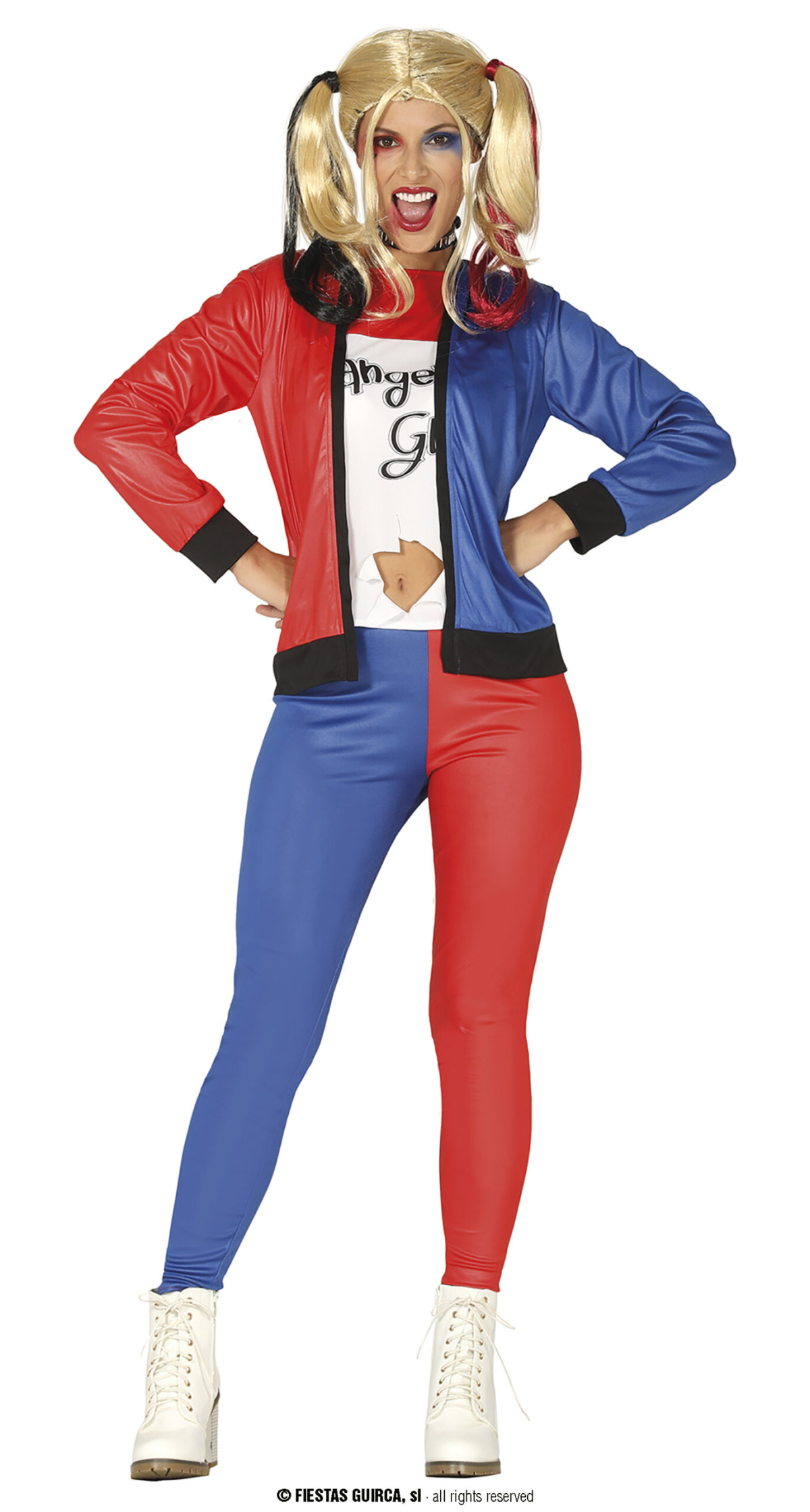 Harley Quinn Dangerous Girl - Adult Size Extra Large (44-46)