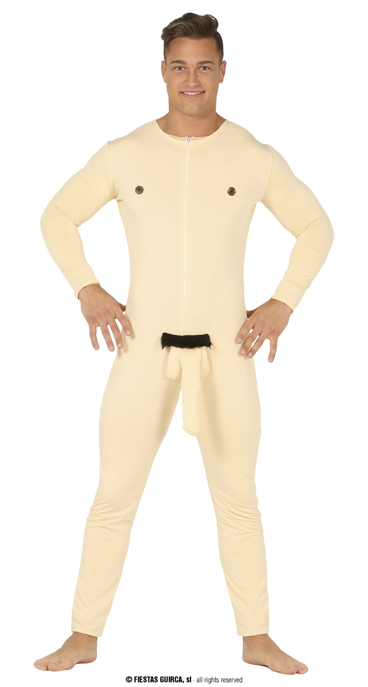 Naked Man - Adult Size Medium (48-50)