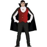 Vampire Count Man Costume - Adult Size Large (52-54)