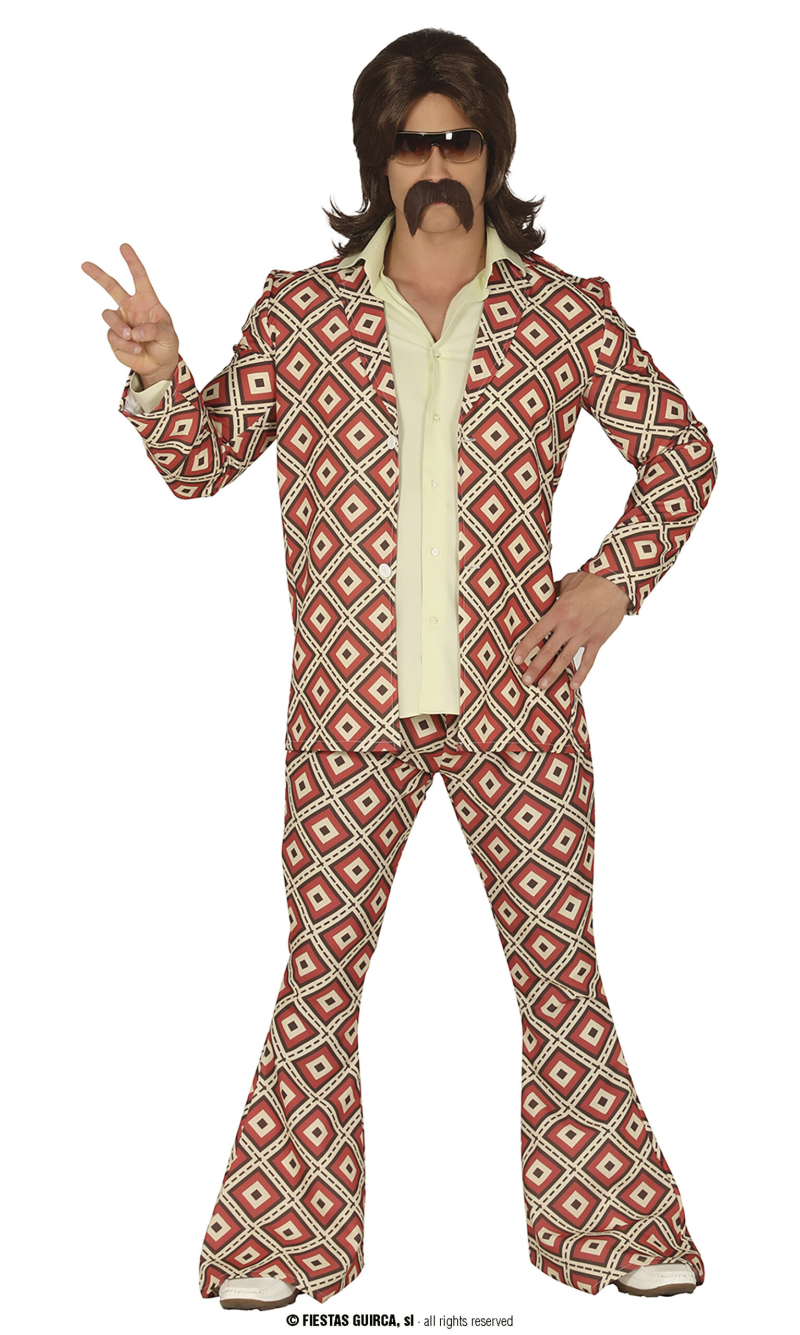 Groovy Boogie Disco Man - Adult Size Small (46-48)