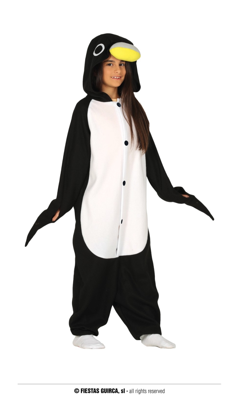 Penguin Kigurumimi Onesie - Age 10 to 12 Years