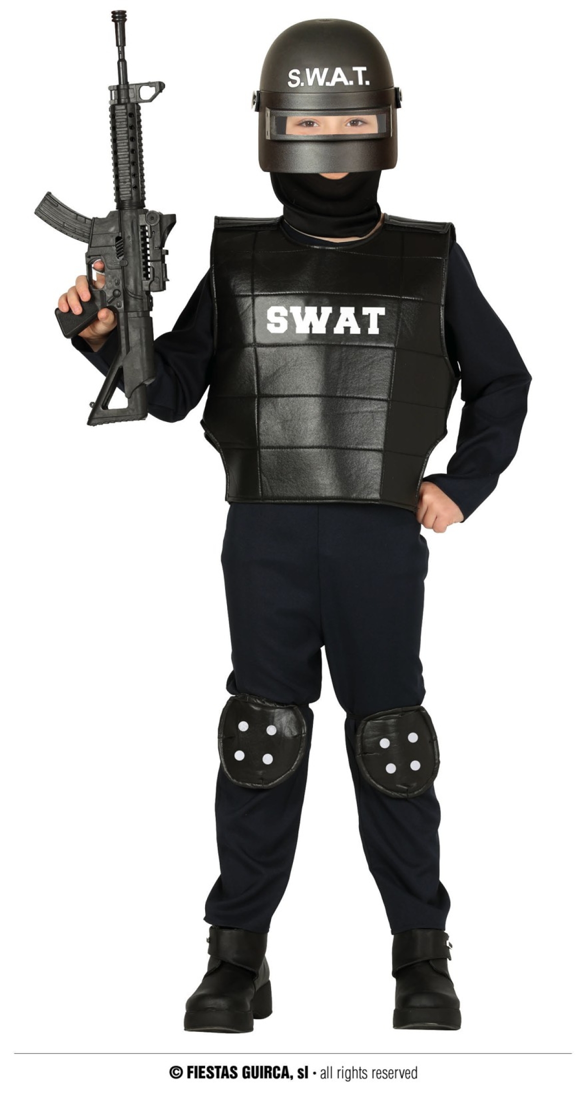 SWAT Team Boy Costume - Age 5 to 6 Years