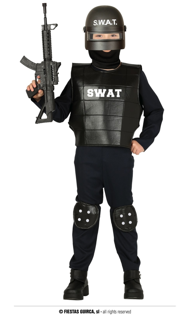 SWAT Team Boy Costume - Age 5 to 6 Years