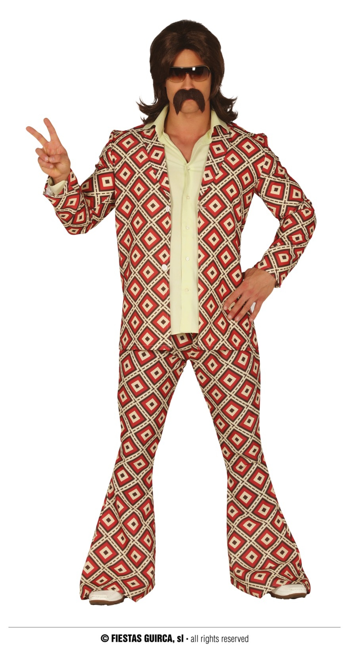 Groovy Boogie Disco Man - Adult - Adult Size Large (52-54)