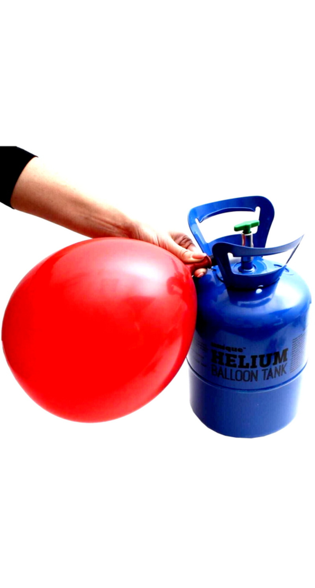 Helium Cylinder Inflates Approx 50 x 9'' Latex Balloons - Image 2