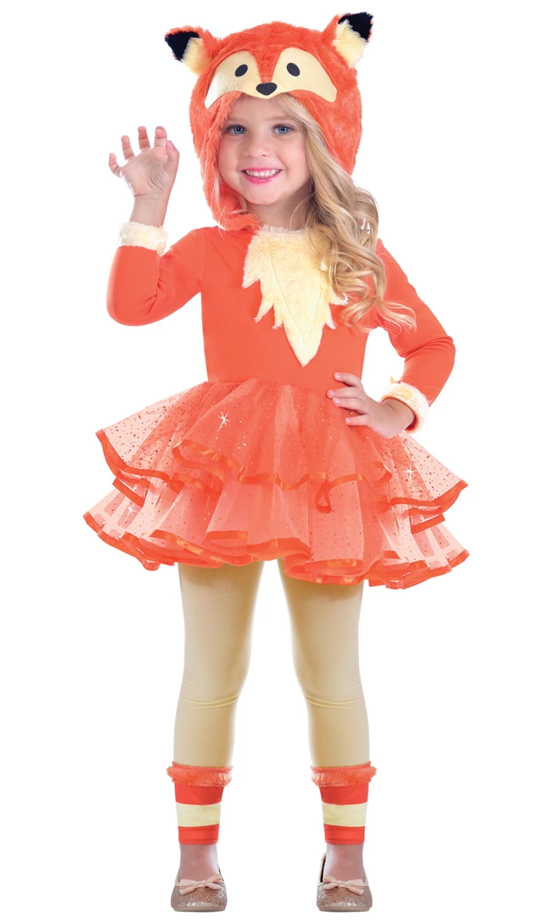 Little Fox Girl Costume - Age 7 to 8 Years