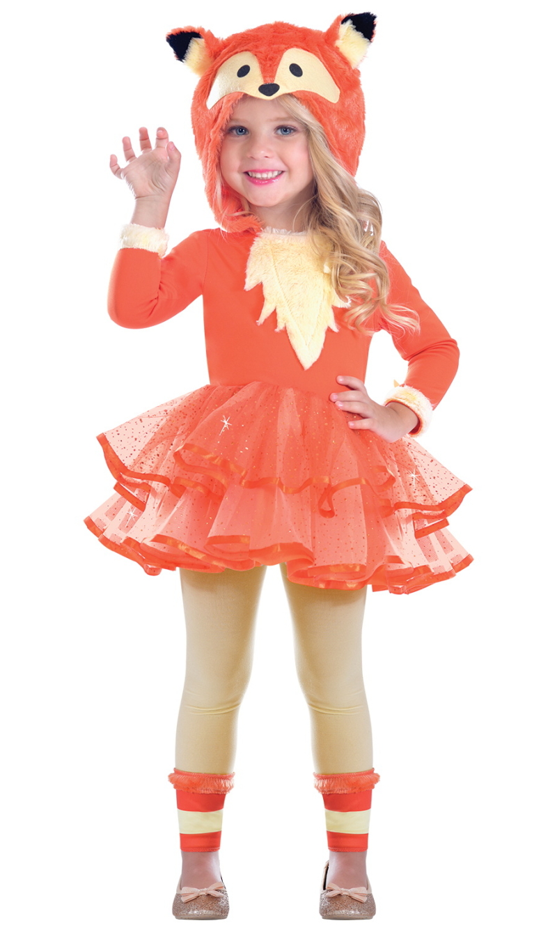 Little Fox Girl Costume - Age 7 to 8 Years