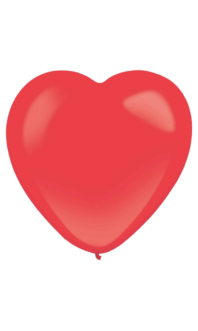 Everts Heart Latex Balloon Apple Red Standard â€“ (12â€³/30cm) - 1pc