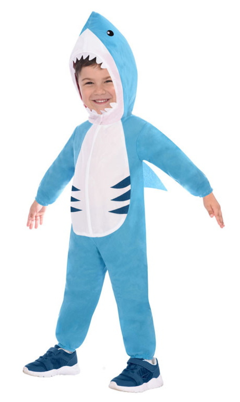 Great White Shark Costume - Age 4 to 6 Years