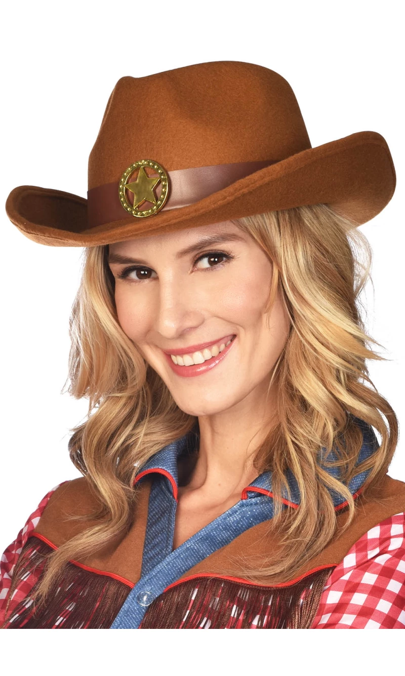 Chief Belinda Cowgirl Hat - Adult One Size