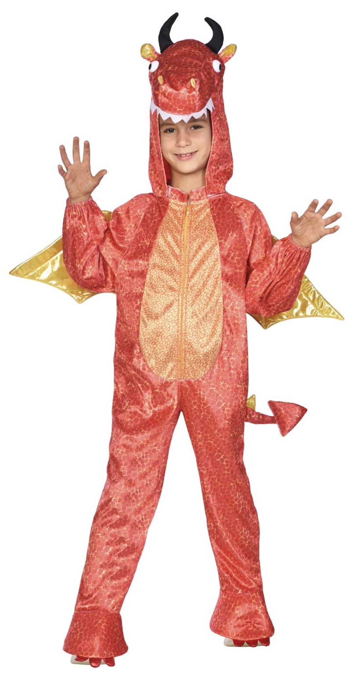 Fire Dragon Costume - Age 12 to 14 Years