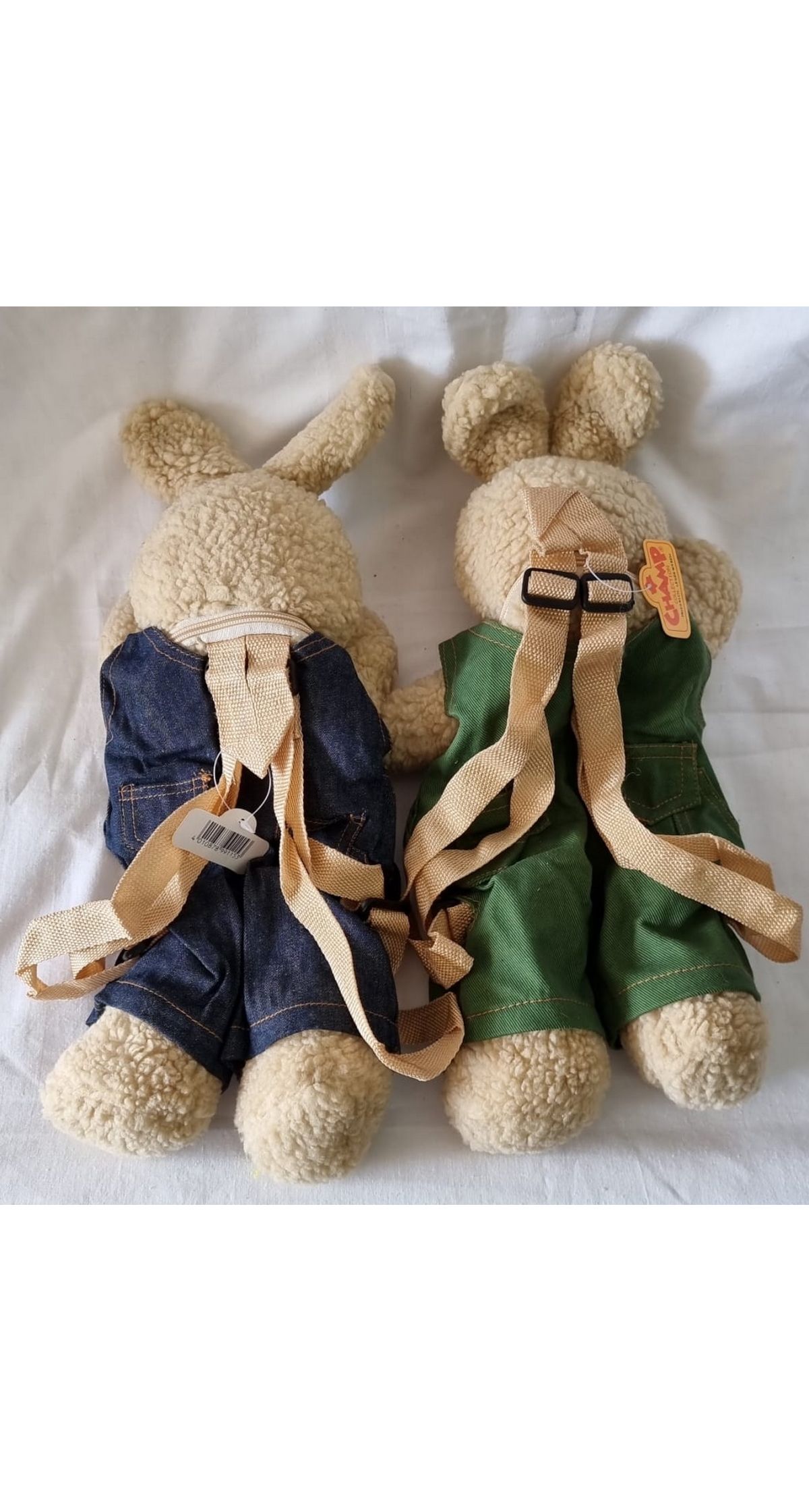Champ Collection Teddy Bear Bunny Backpack Assorted Colors - 46x19.5cm - Image 2