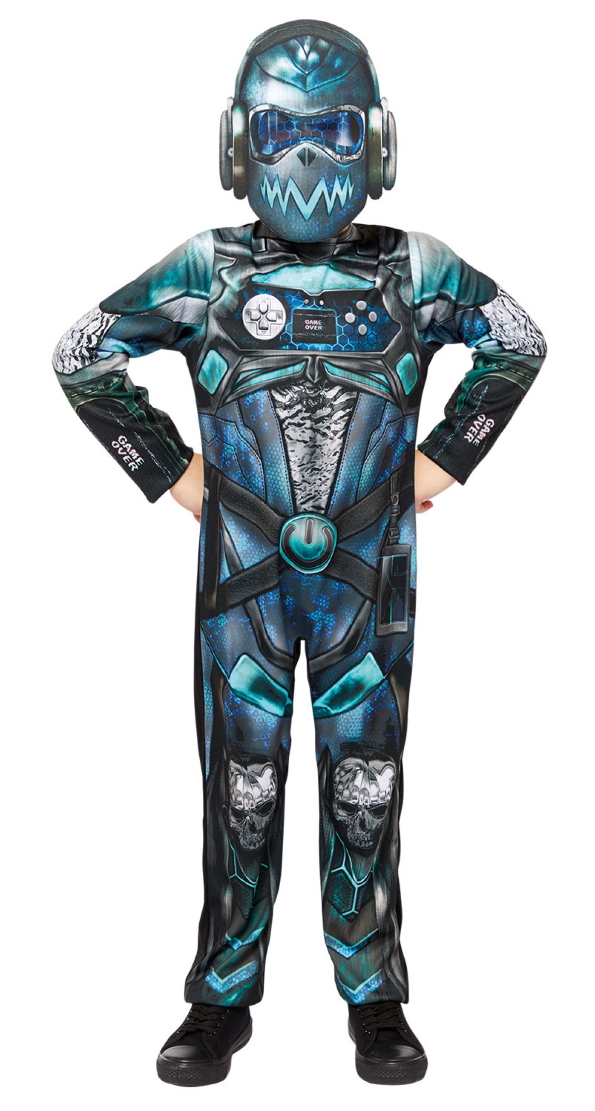 Gamer Boy Child Costume - Age 4 to 6 Years