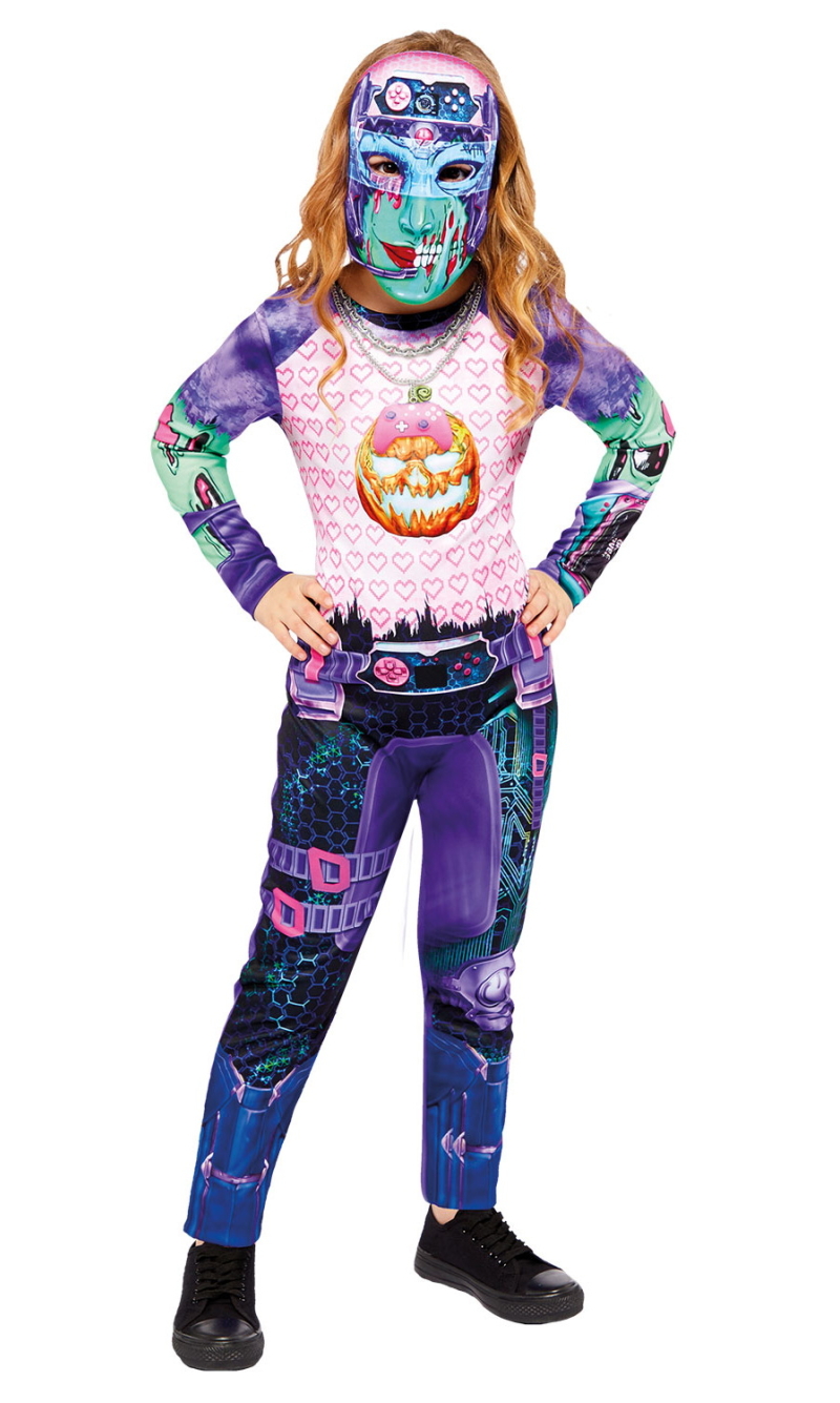 Gamer Girl Child Costume - Age 8 to 10 Years