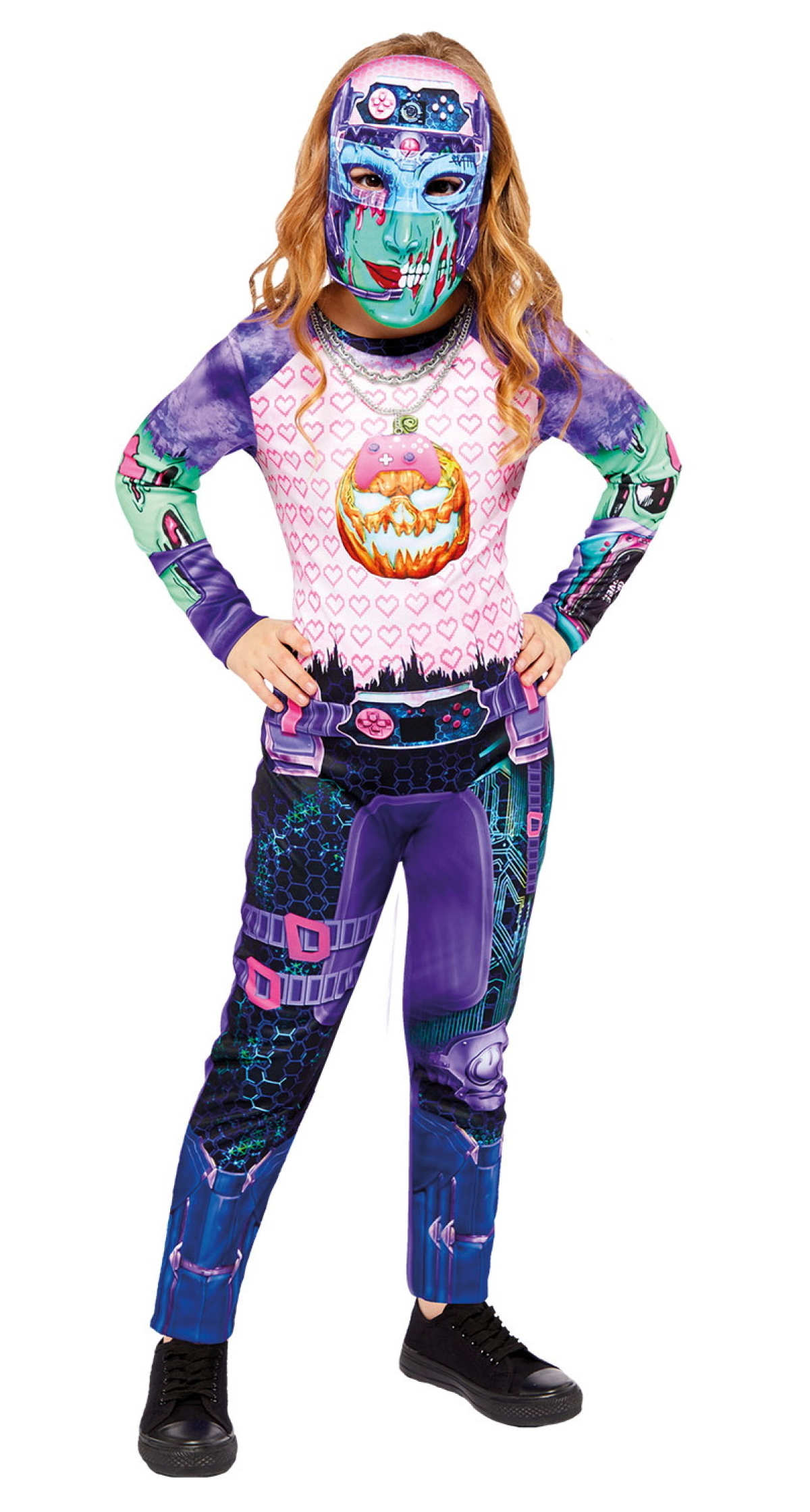 Gamer Girl Child Costume - Age 10 to 12 Years