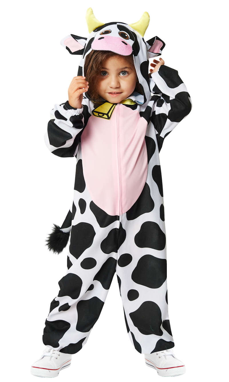 Cow Onesie Costume - Age 10 to 12 Years
