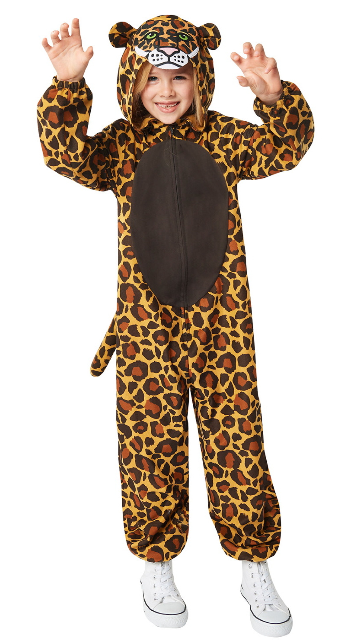 Leopard Onesie Costume - Age 3 to 4 Years