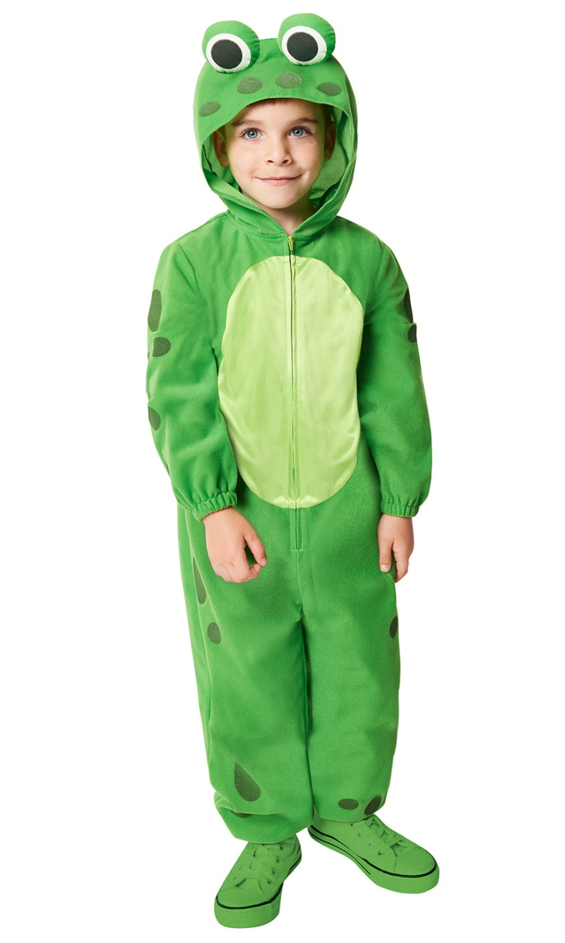 Frog Onesie Costume - Age 10 to 12 Years