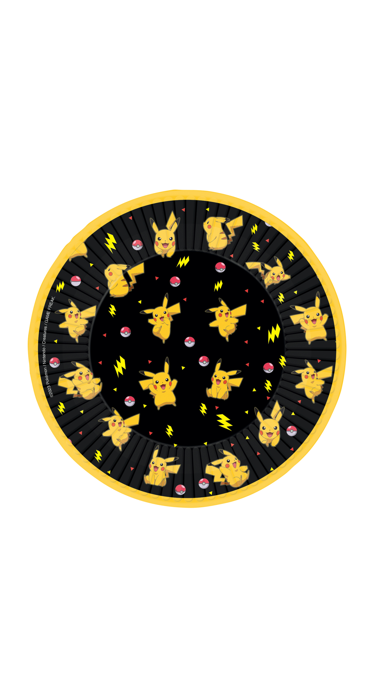 Pokemon Pikachu Paper Plates 18cm - 8pk