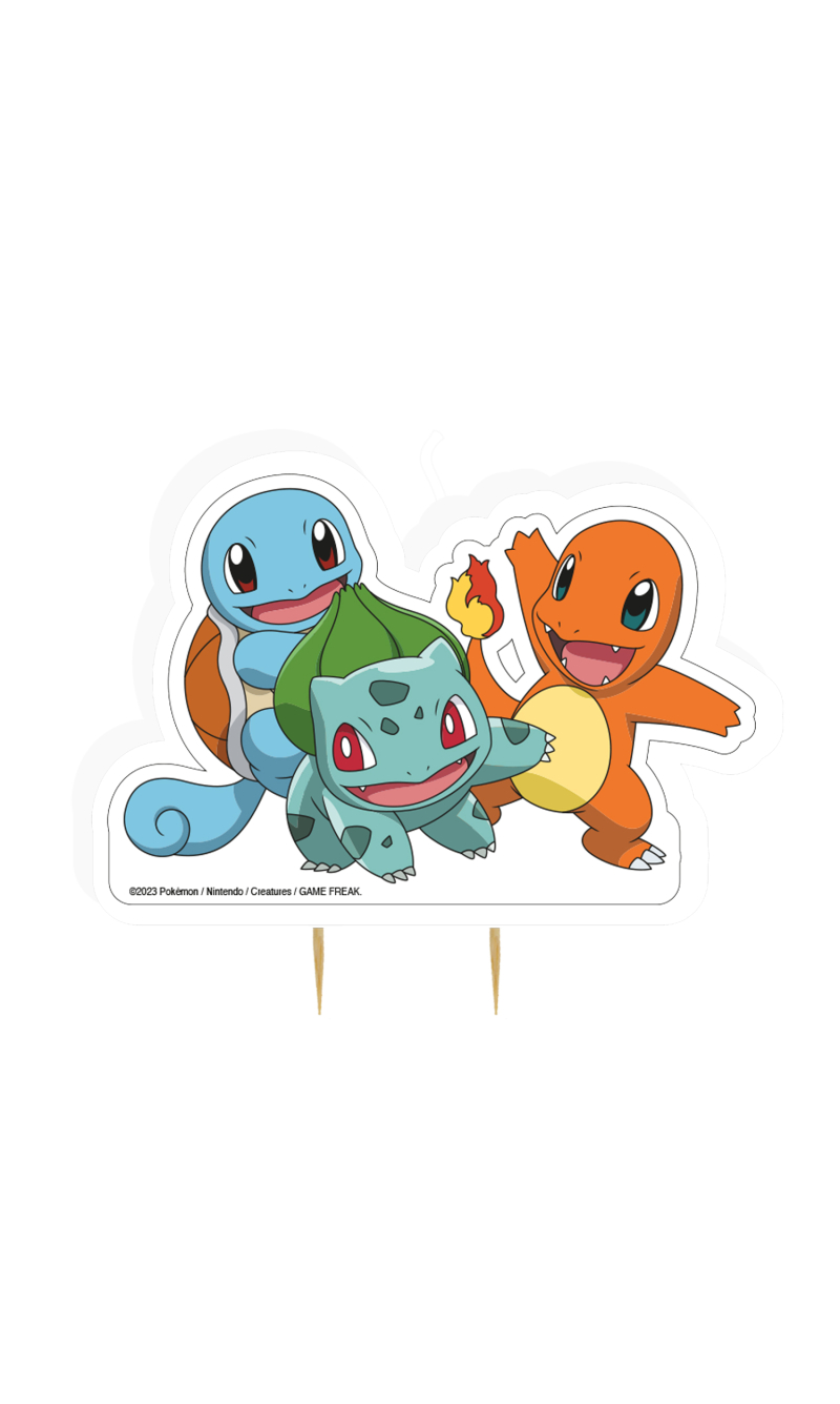 Pokemon Pikachu Character Candle 5.5x8.3cm