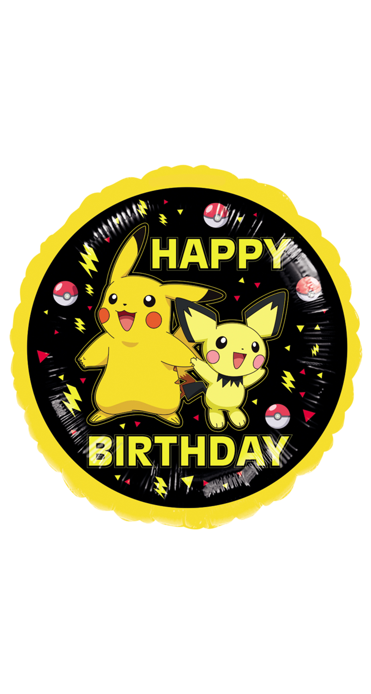 Pokemon Pikachu Happy Birthday Foil Balloon 43cm
