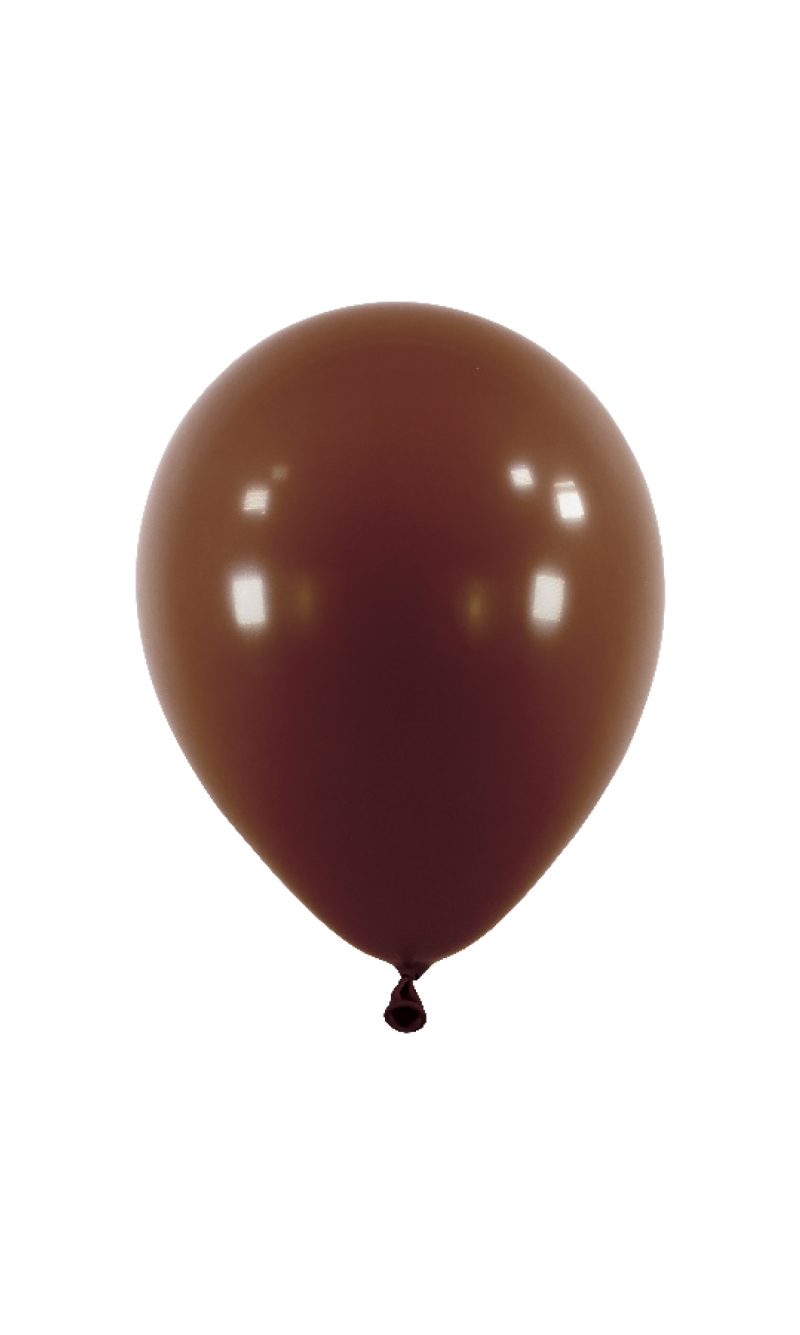 Everts Latex Balloon Chocolate Fashion - (11"/28cm) - 1pc