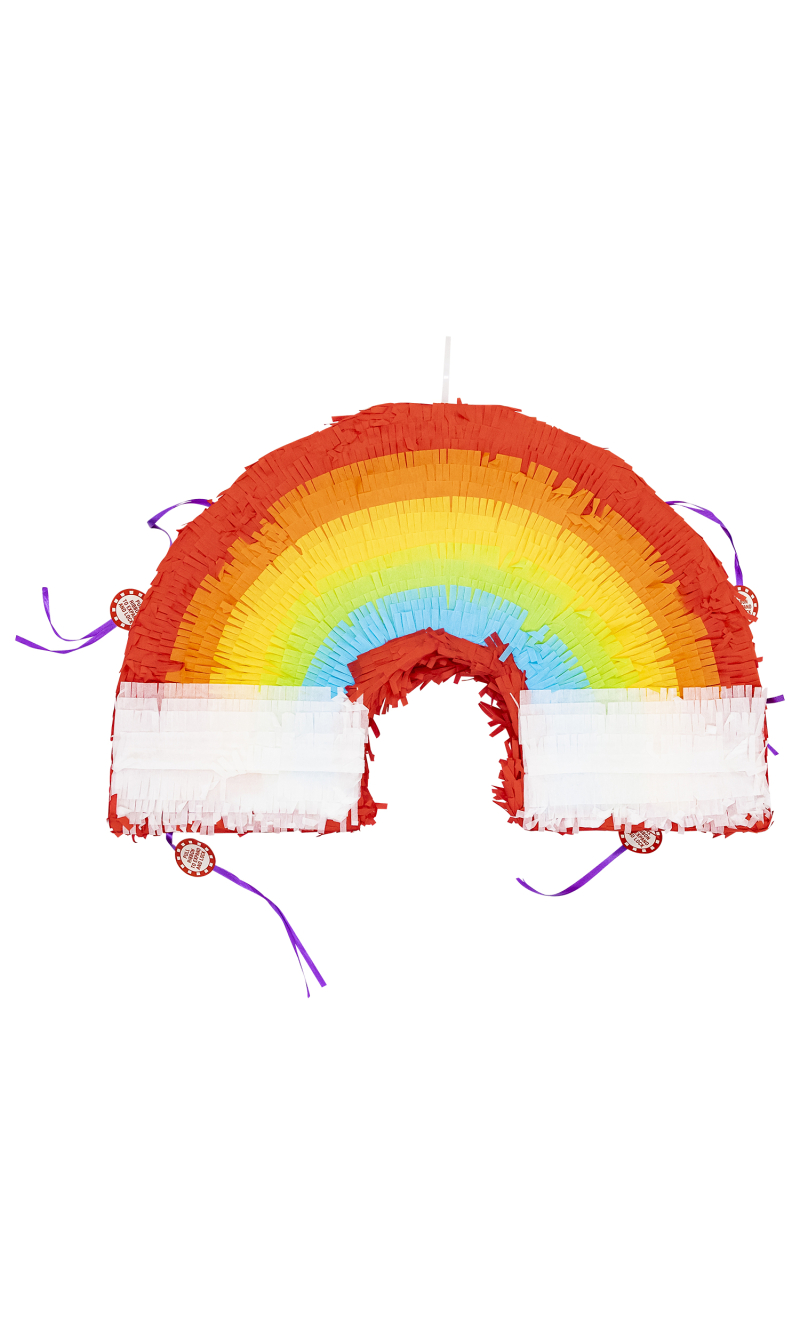 Expandable Pinata Rainbow - 56cm x 35cm