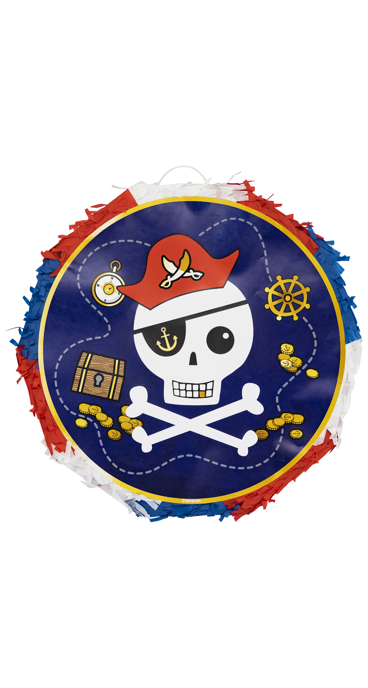 Expandable Pinata Pirate - 32cm x 32cm