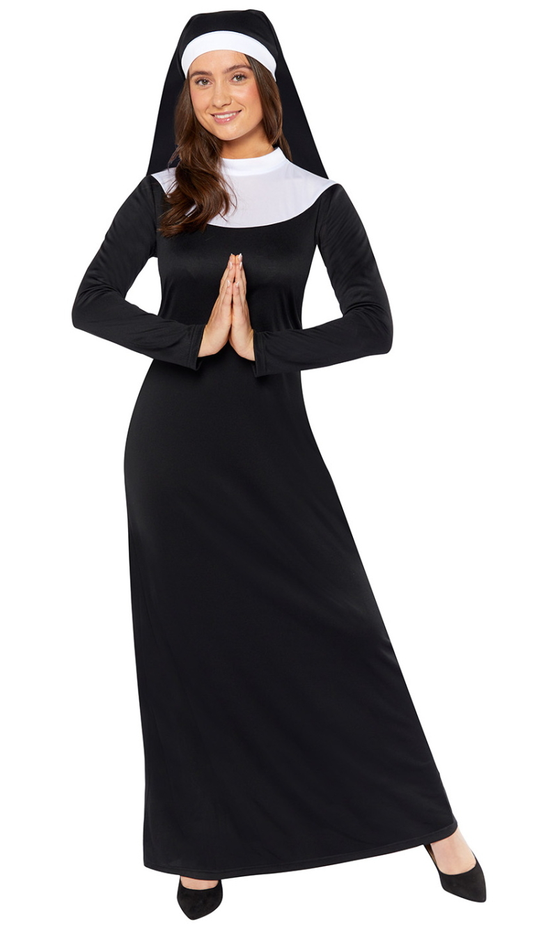 Benevolent Nun Costume - Adult Size Medium/Large