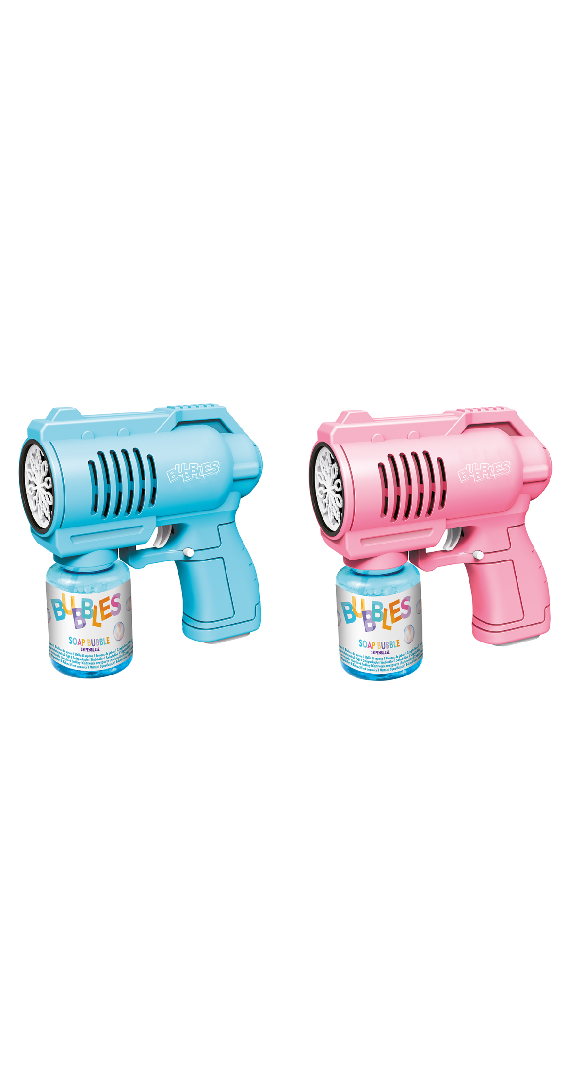 Soap Bubble Kit Gun (Assorted Colors) - 1pc