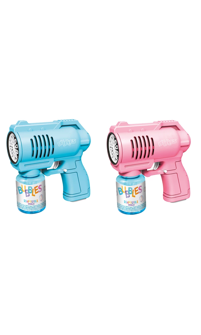 Soap Bubble Kit Gun (Assorted Colors) - 1pc