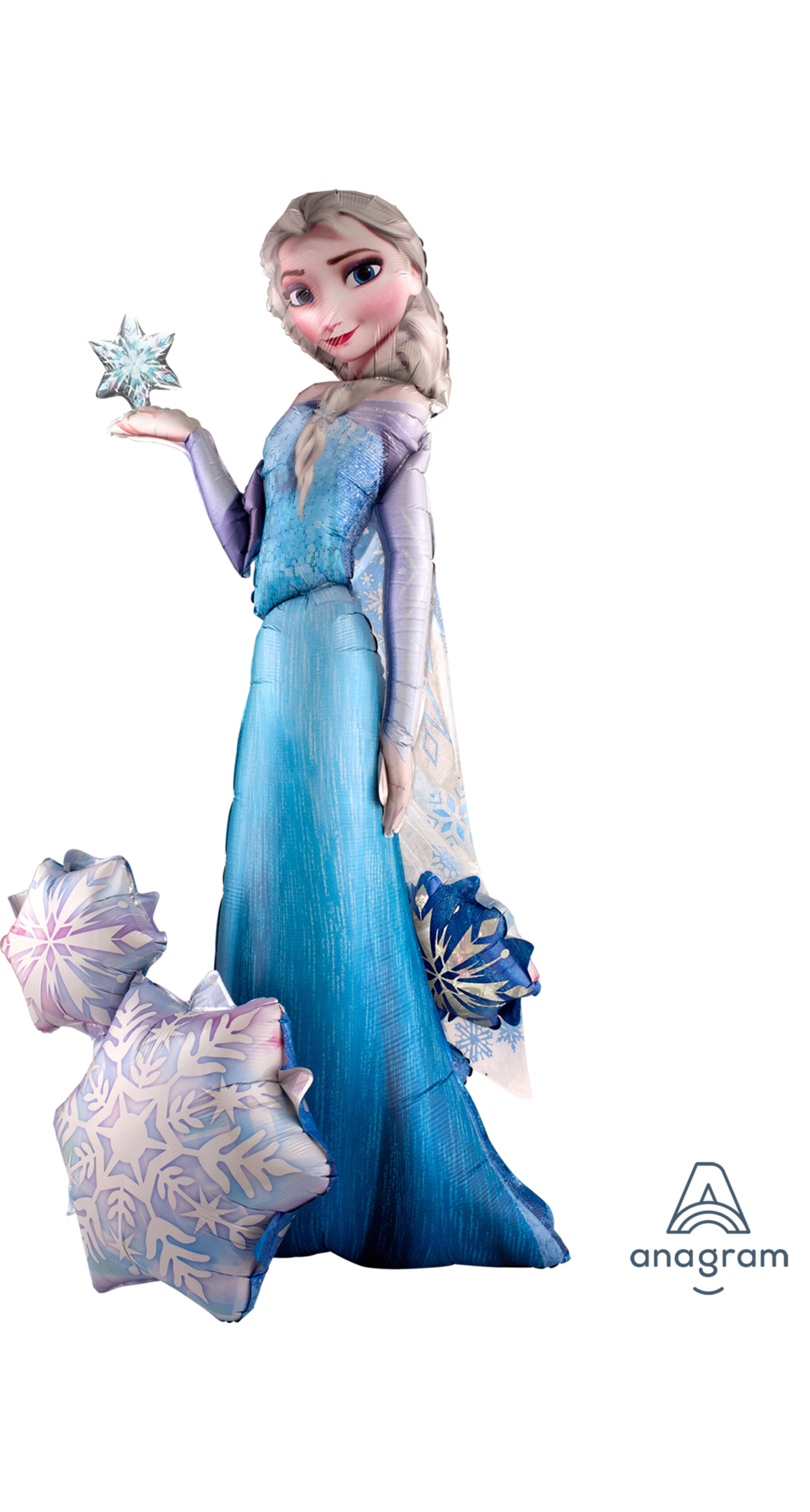 Elsa the Snow Queen Airwalkers Foil Balloon - 88 x 144cm
