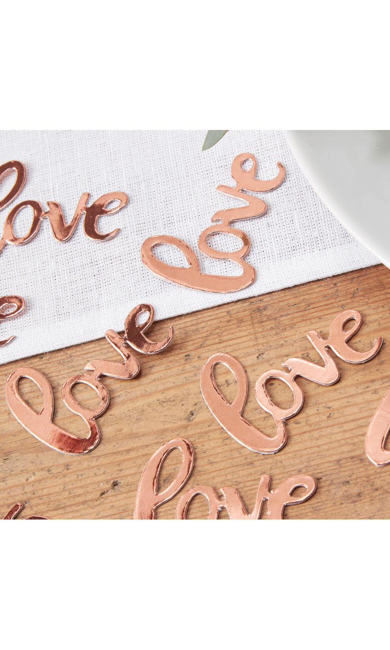 Rose Gold Love Confetti - 14g