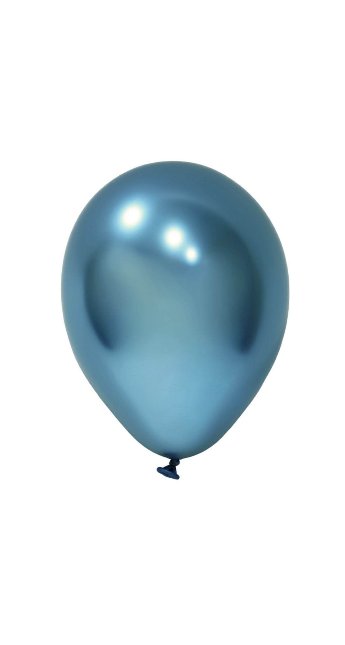 Balonevi Chrome Blue Latex Balloon 5 Inch - 100pcs