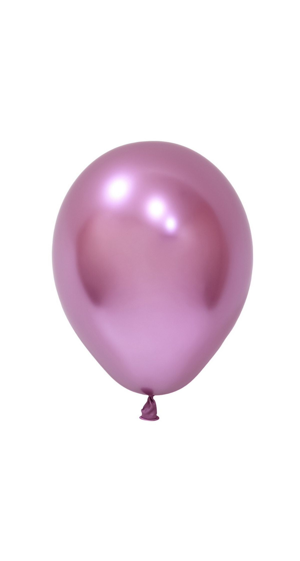 Balonevi Chrome Pink Latex Balloon 5 Inch - 100pcs