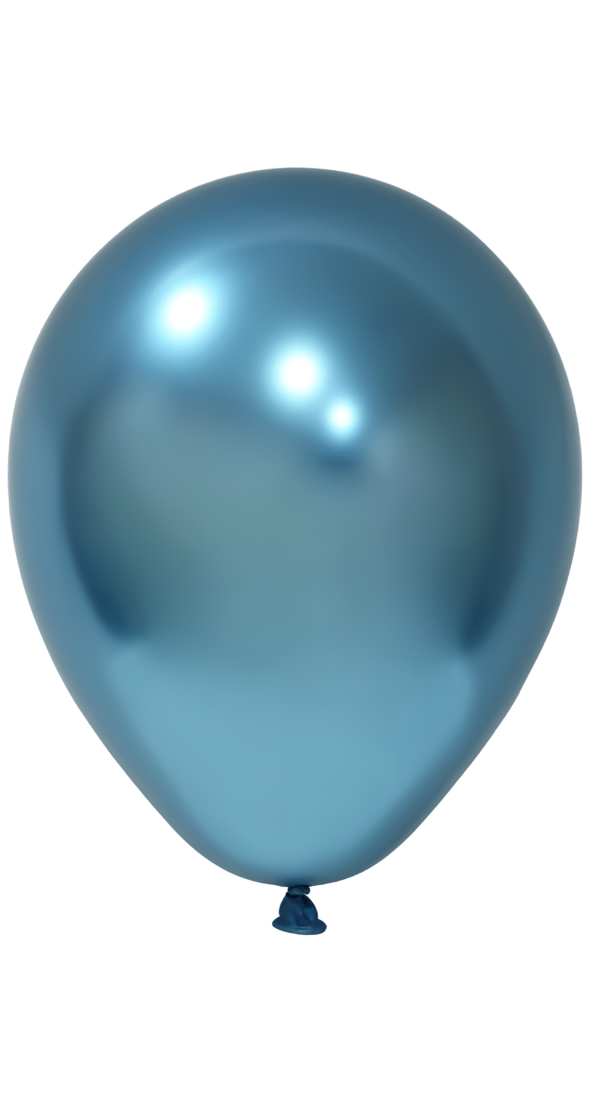 Balonevi Chrome Blue Latex Balloon 12 Inch - 50pcs