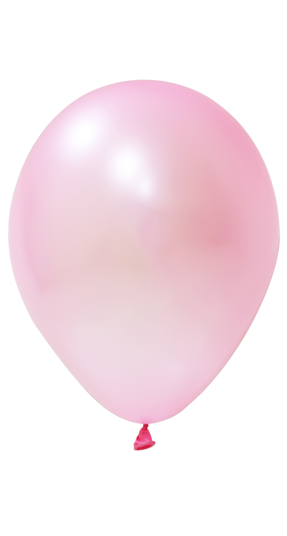 Balonevi Metallic Pink Latex Balloon 12 Inch - 100pcs