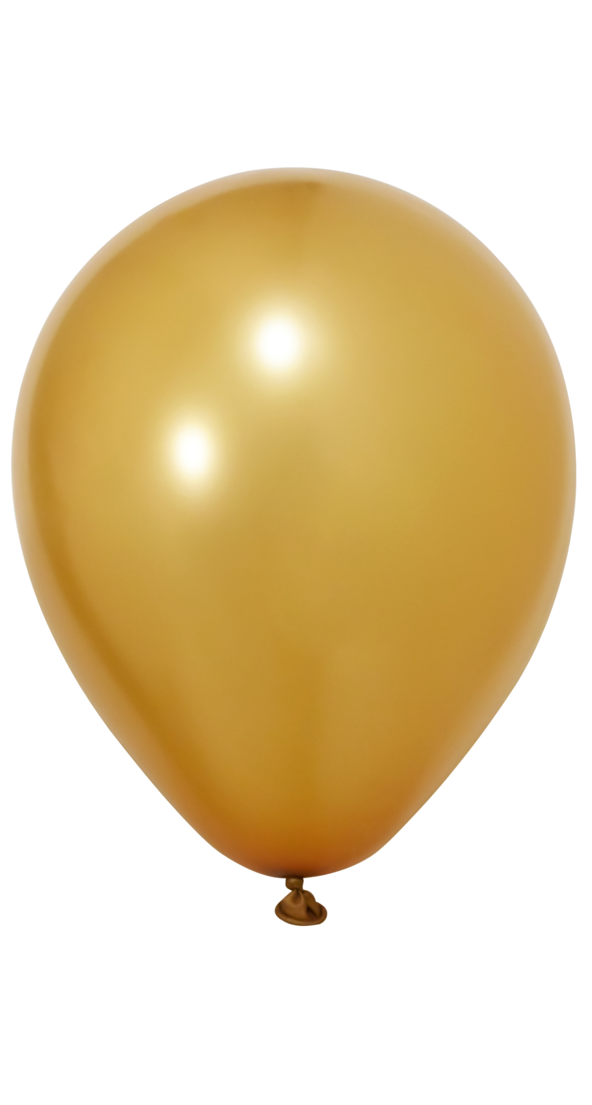 Balonevi Metallic Gold Latex Balloon 12 Inch - 100pcs